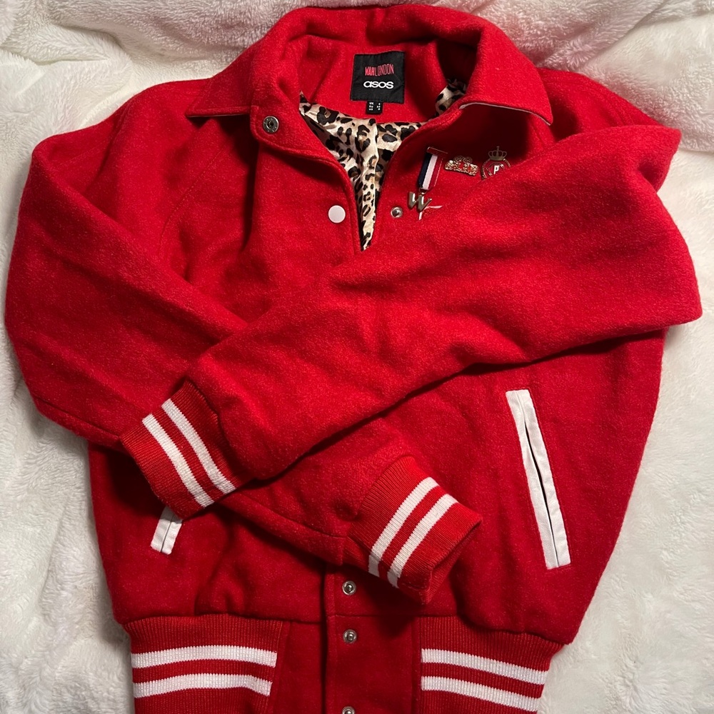 Wool bomber jacket - Picture 3 of 7